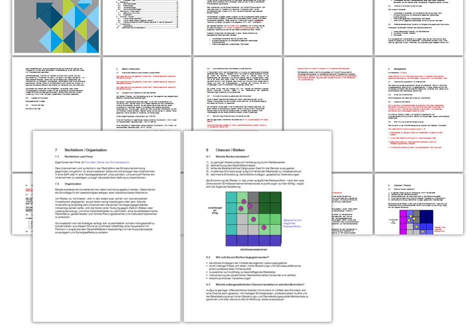 Backerei Businessplan Download Muster Kostenlos