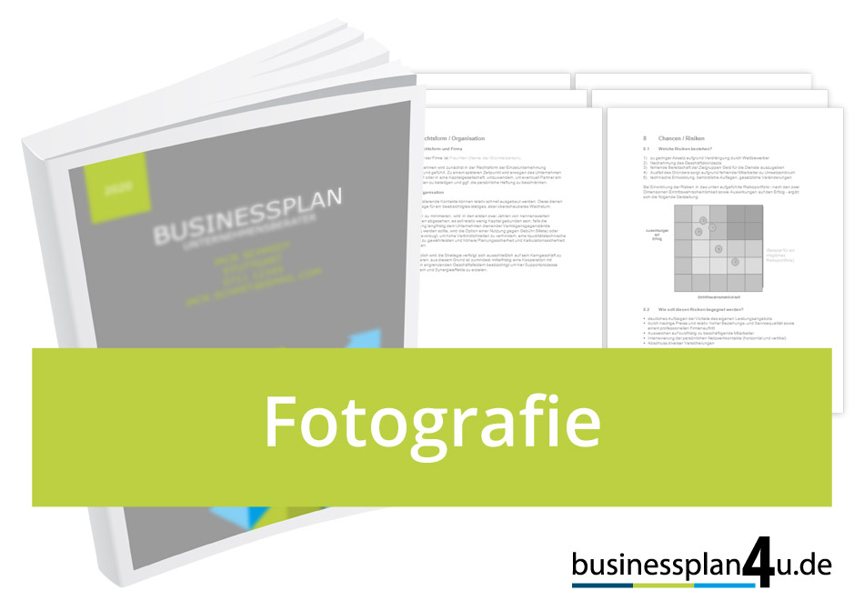 Fotografie Businessplan Download Muster Kostenlos