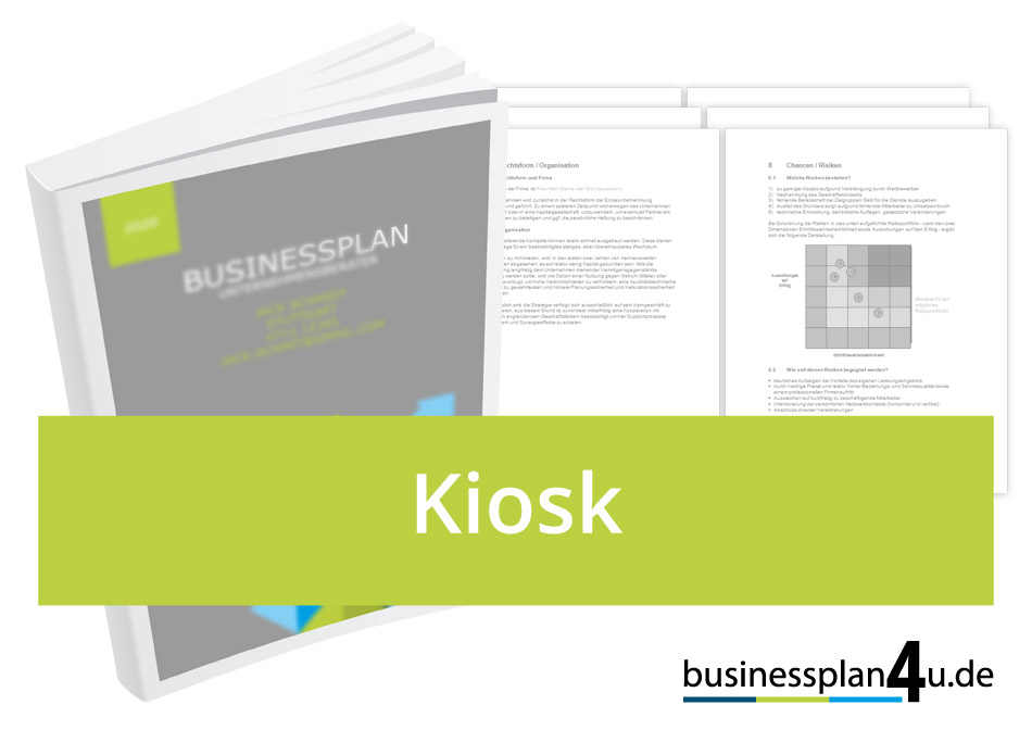 kiosk business plan pdf